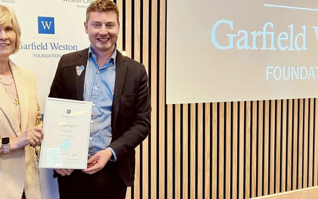Ponthafren amongst 2023 Weston Charity Awards winners!